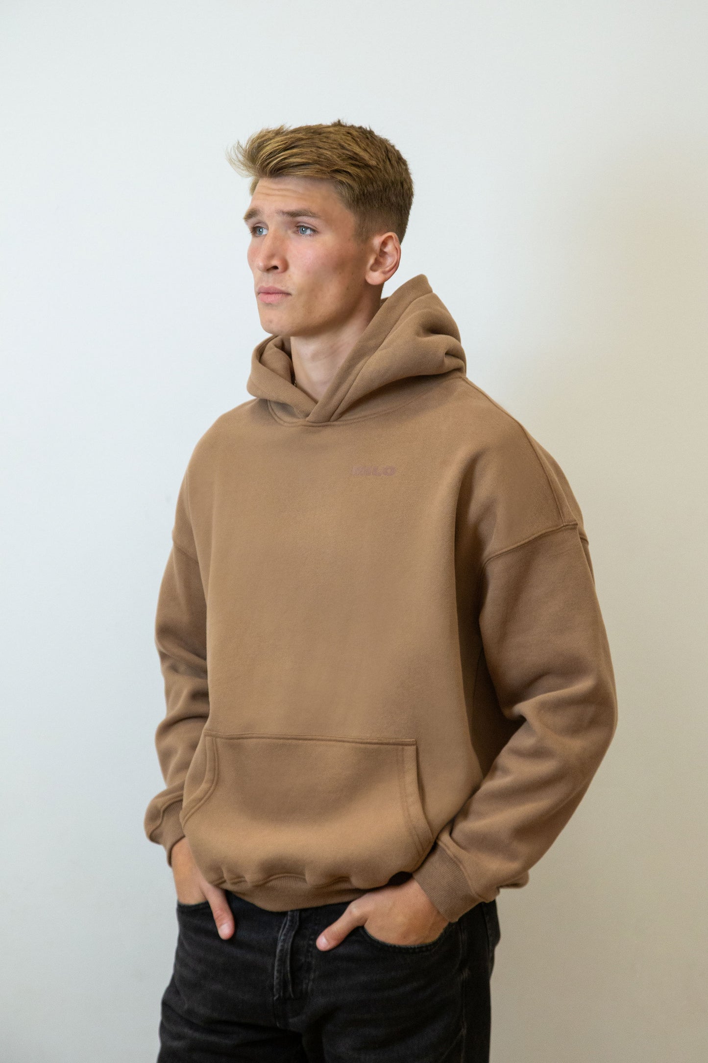 Hoodie - Urban Mode - Brown - GOAT