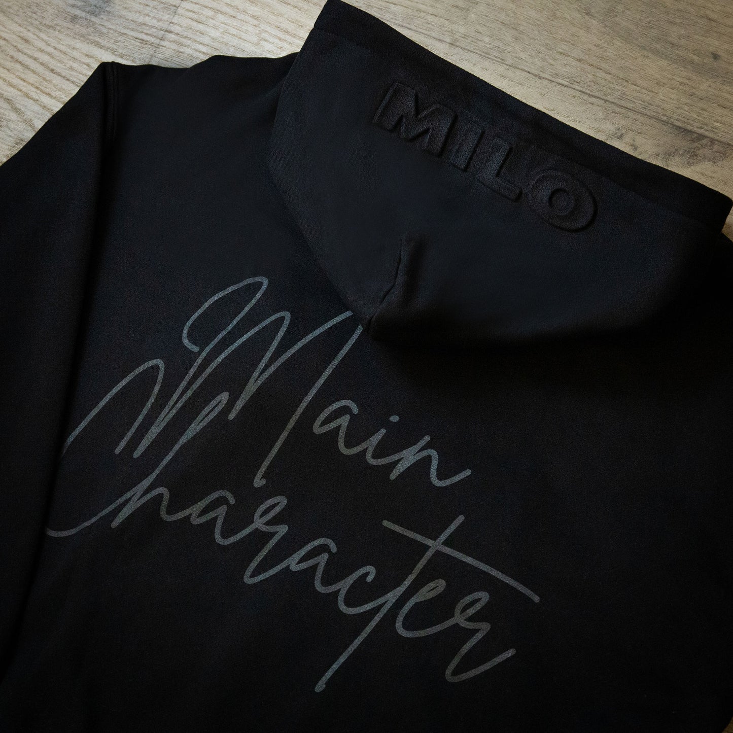 Hoodie - Urban Mode - Black - Main Character