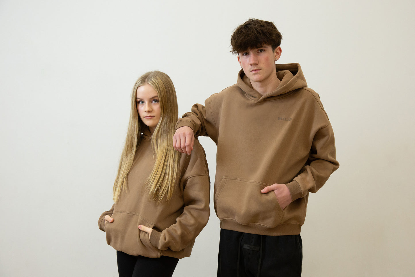 Hoodie - Urban Mode - Brown - GOAT