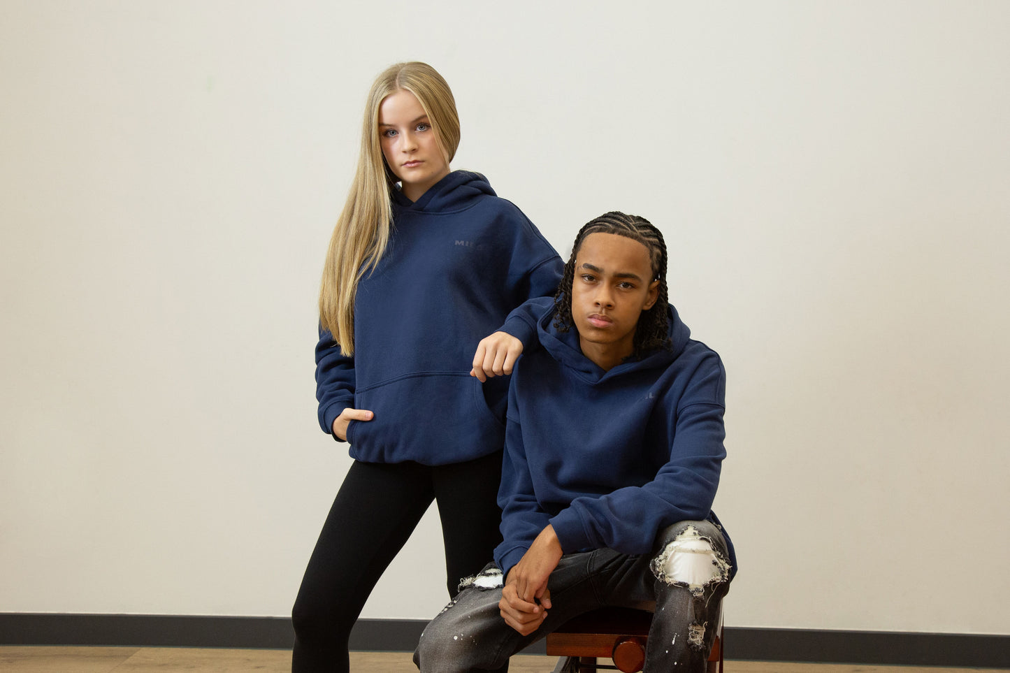 Original Mode - Navy Hoodie