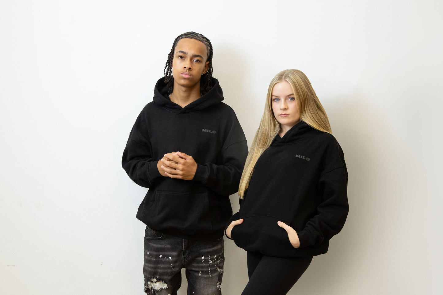 Hoodie - Urban Mode - Black - Main Character